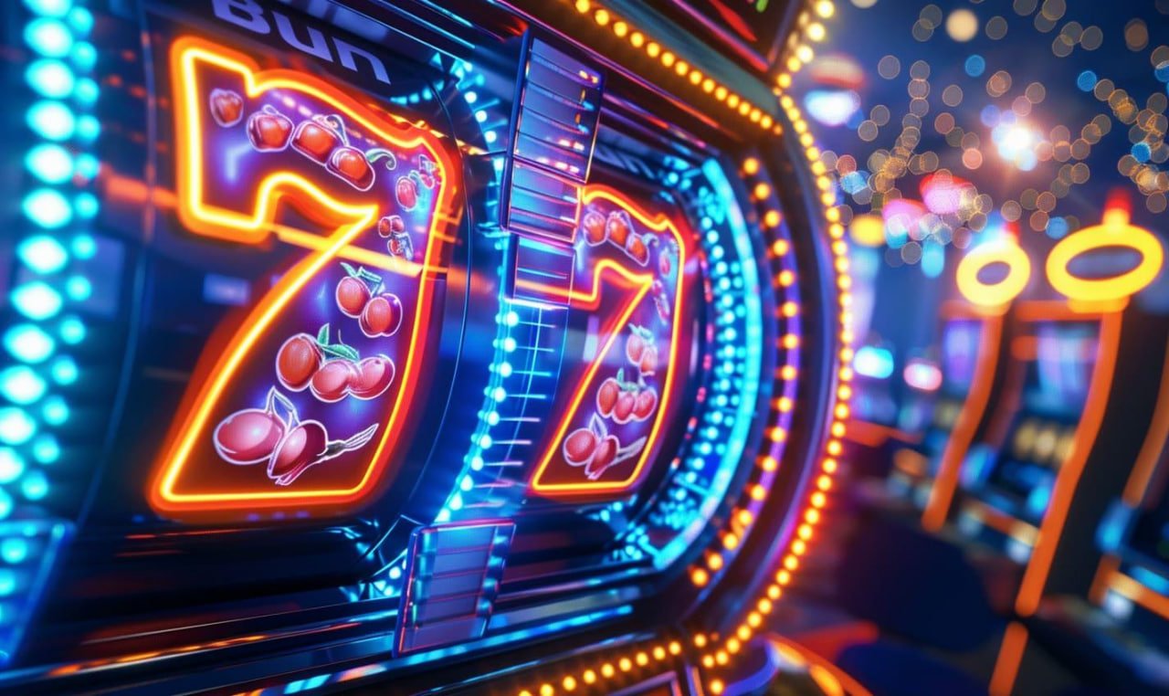 Layar permainan Sweet Bonanza menampilkan cascading symbols dan fitur bonus dengan putaran gratis di gm777